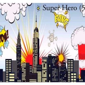 Super hero backdrop